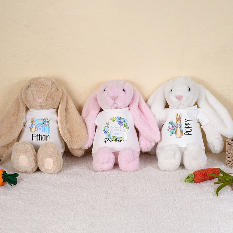 Custom Peter Plush Easter Bunny Bunny for Baby Shower