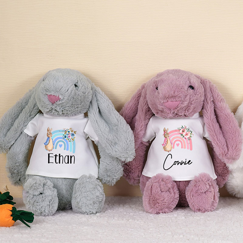 Custom Peter Plush Easter Bunny Bunny for Baby Shower