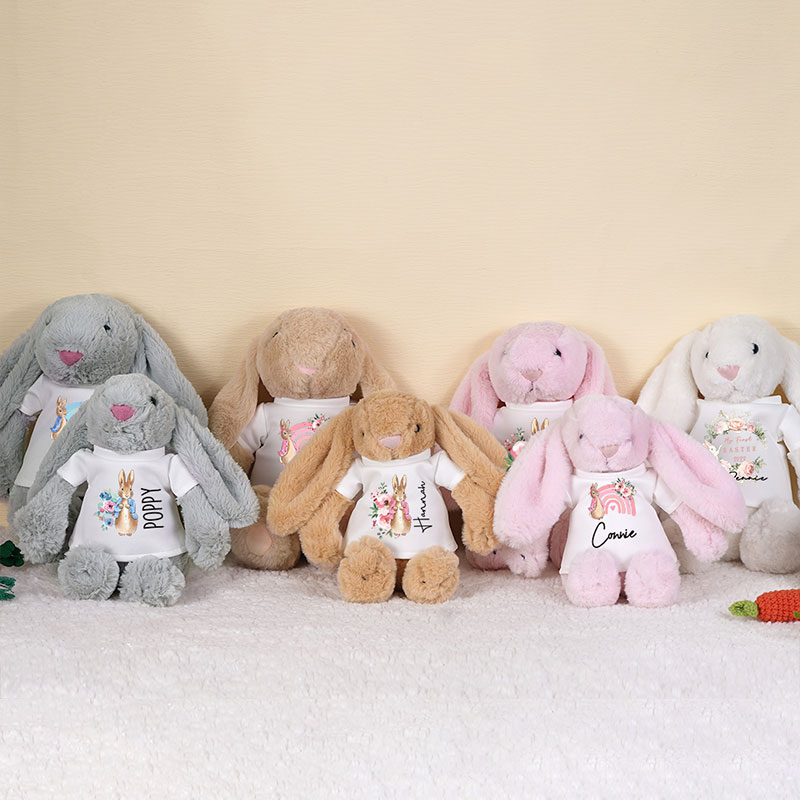 Custom Peter Plush Easter Bunny Bunny for Baby Shower