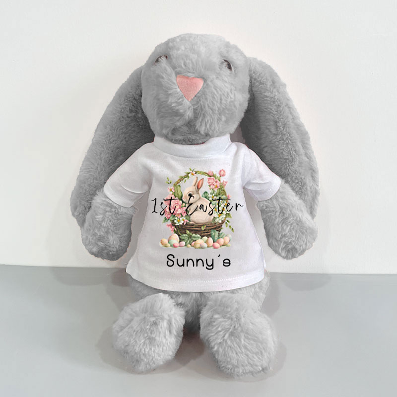 Custom Spring Easter Cute Bunny Rabbit, Baby Plush Toy