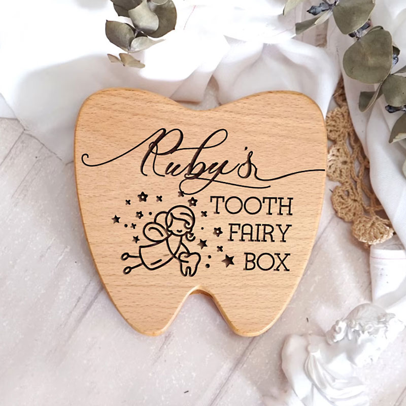 Custom Tooth Fairy Box,Baby Tooth Keepsake Box