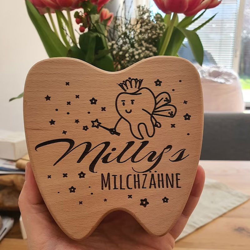 Custom Tooth Fairy Box,Baby Tooth Keepsake Box