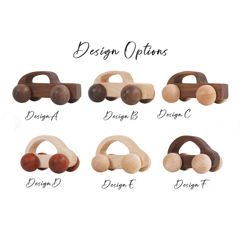 Personalized Wooden Car Imaginative Play Montessori Toy