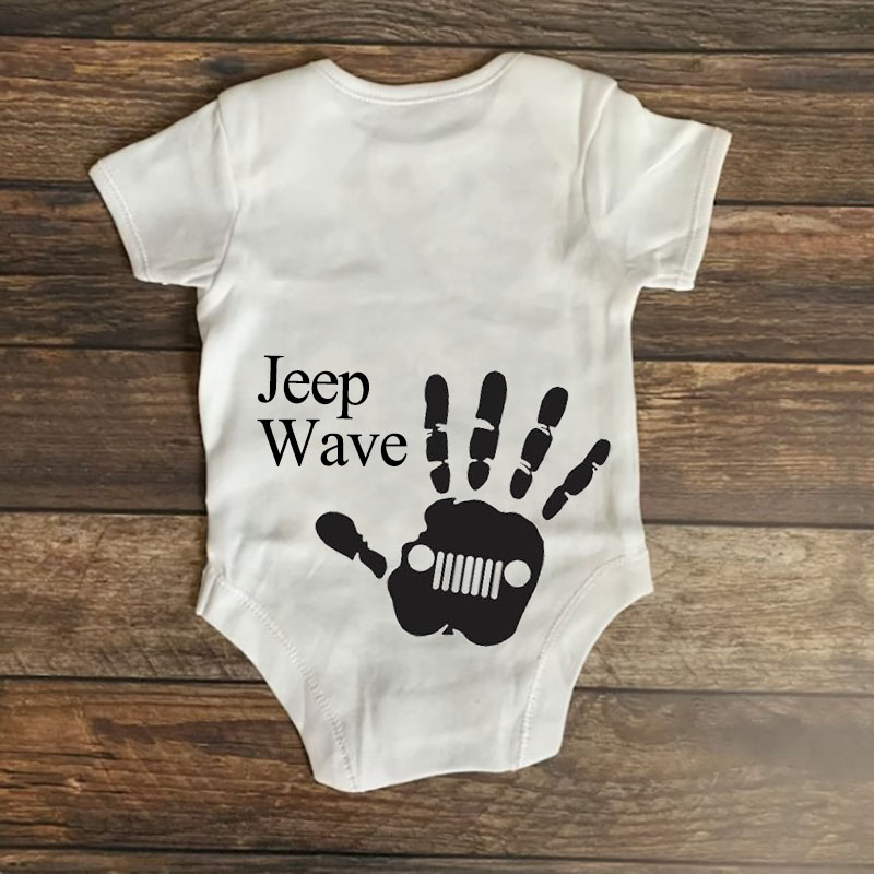 Stroller today Jeep Tomorrow Jeep Hand Unisex Bodysuit