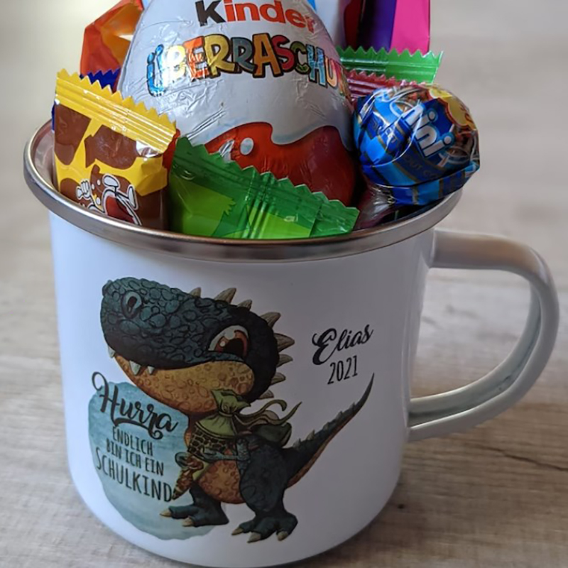 Children Mugs Rex Dinosaur Mug Personalized Back to School Gift
