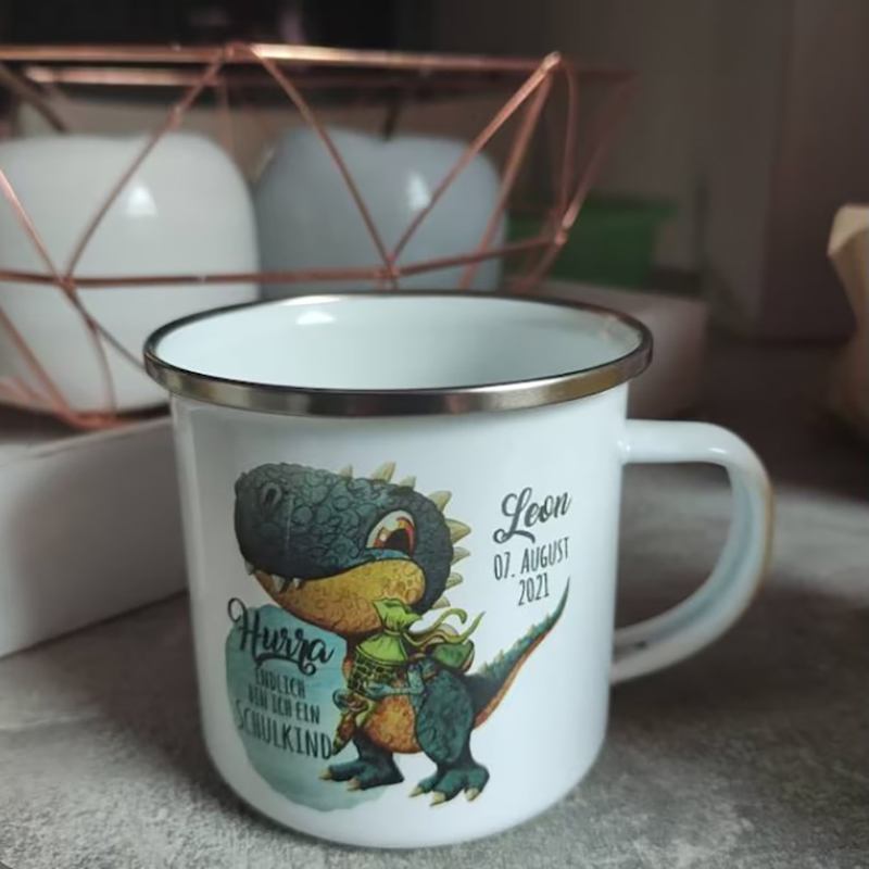 Children Mugs Rex Dinosaur Mug Personalized Back to School Gift