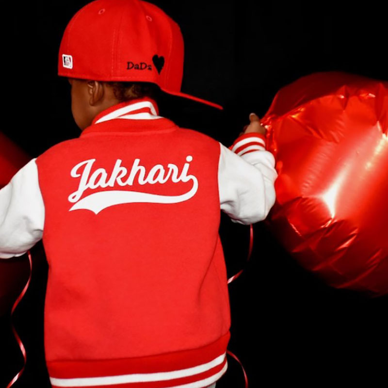 Personalized Varsity Jacket Letterman Crown Jacket Kids-Adult, Custom Sports Jacket