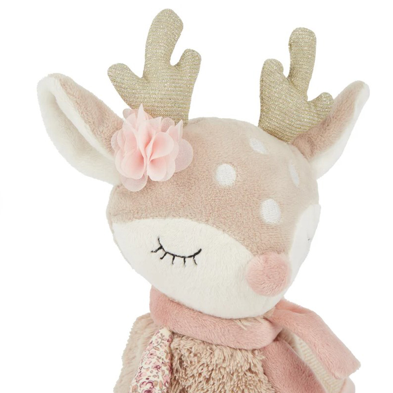 Personalized Deer Toy Baby Gift Birth Cuddly Toy with Name Stuffed Animals
