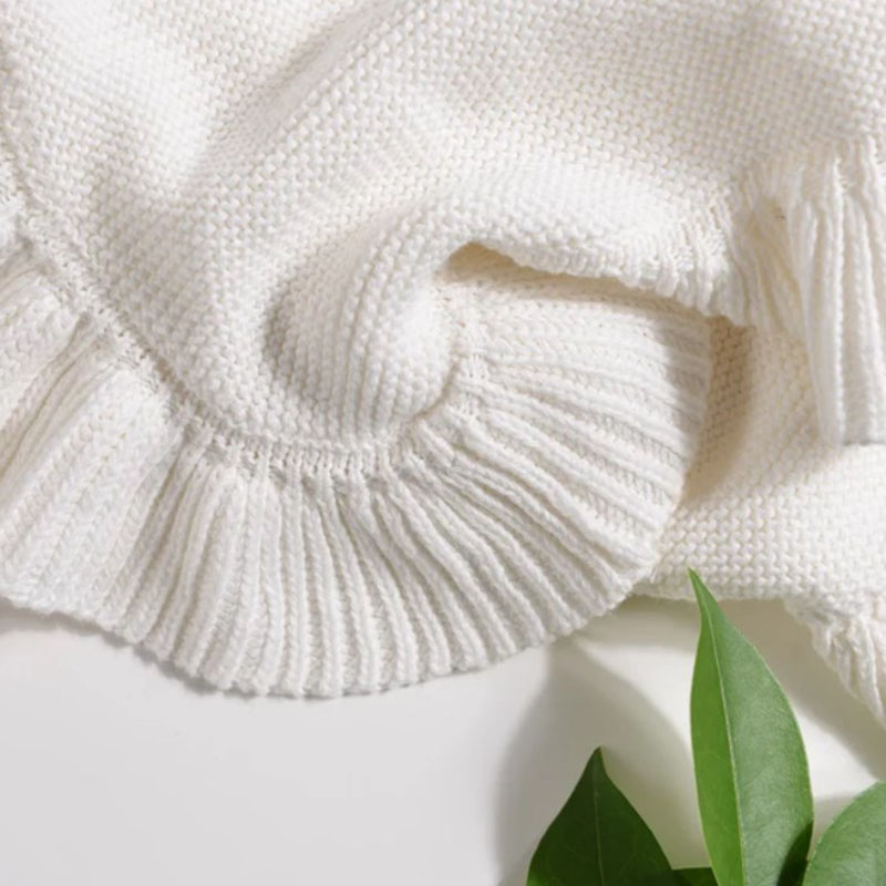 Knit Baby Blanket,Baby Gifts for New Mom,Baby Blanket with Name,Embroidered Baby Blanket