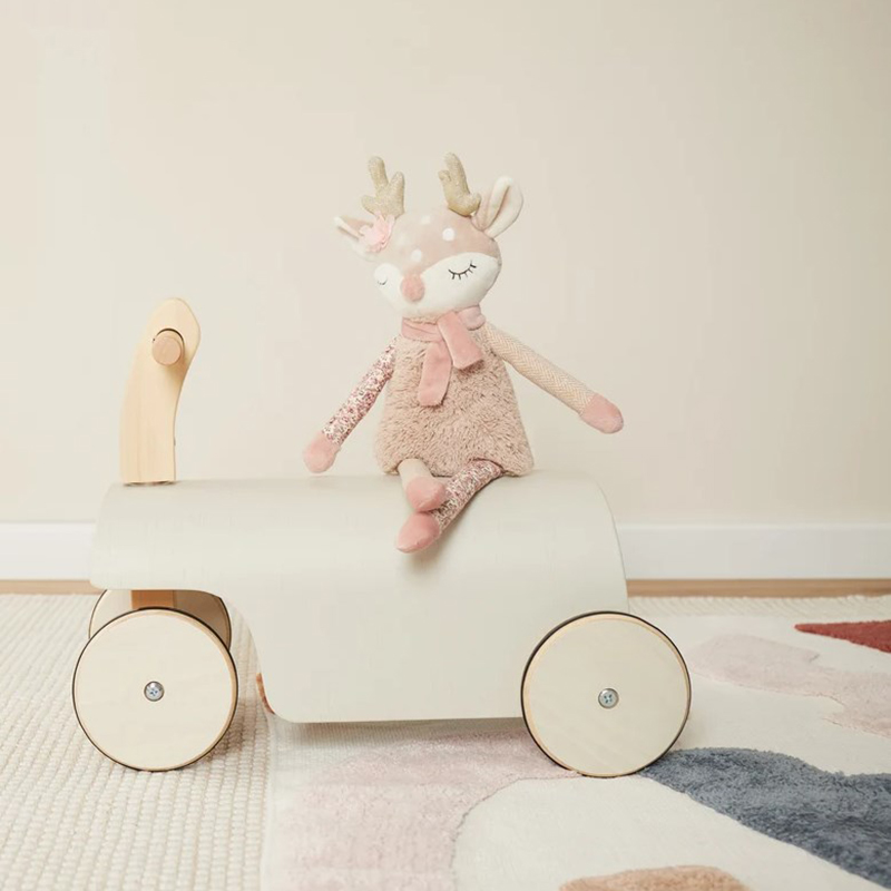 Personalized Deer Toy Baby Gift Birth Cuddly Toy with Name Stuffed Animals