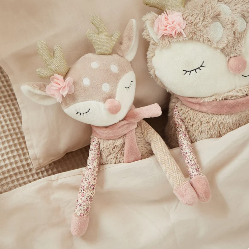 Personalized Deer Toy Baby Gift Birth Cuddly Toy with Name Stuffed Animals