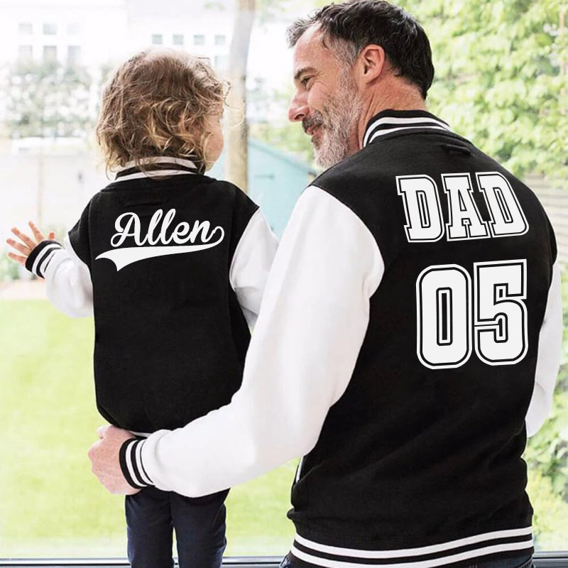 Personalized Varsity Jacket Letterman Crown Jacket Kids-Adult, Custom Sports Jacket