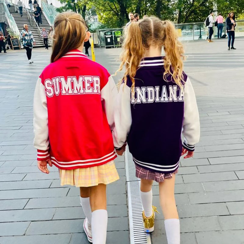 Personalized Varsity Jacket Letterman Crown Jacket Kids-Adult, Custom Sports Jacket