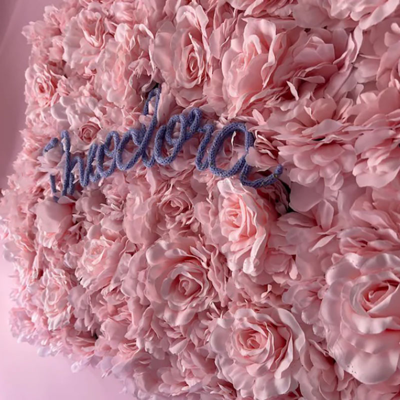 Knitted Name Light Handmade Fairy Lights Name Light Decoration