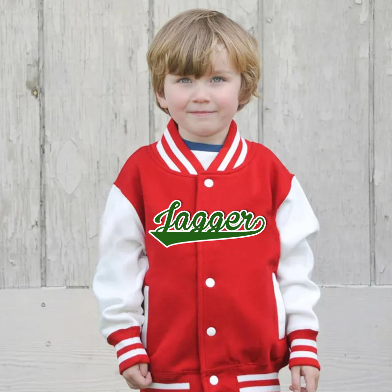 Custom Name Varsity Jacket Kids-Adult, Sports Jacket