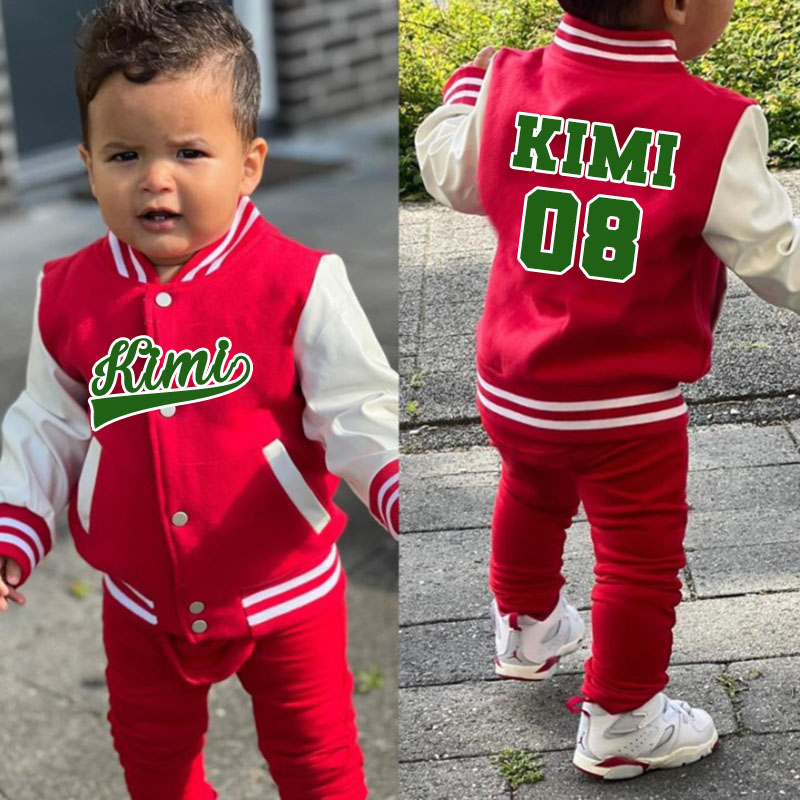 Custom Name Varsity Jacket Kids-Adult, Sports Jacket