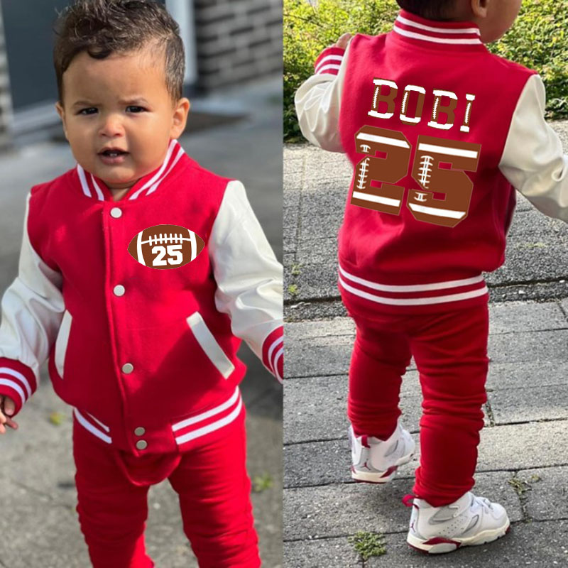 Custom Football Name Varsity Jacket Kids-Adult, Sports Jacket