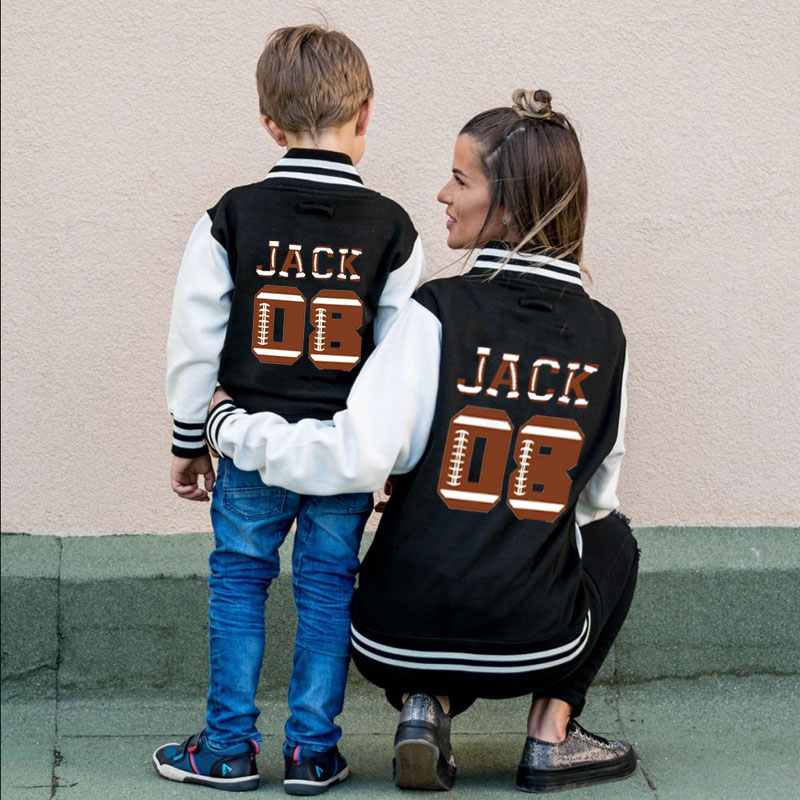 Custom Football Name Varsity Jacket Kids-Adult, Sports Jacket