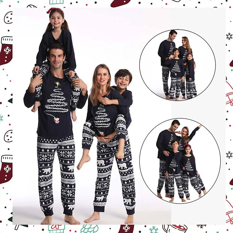 [Kid Pajamas]2023 Christmas Family Pajamas Set Hoilday Kids Pajamas Kidclothe