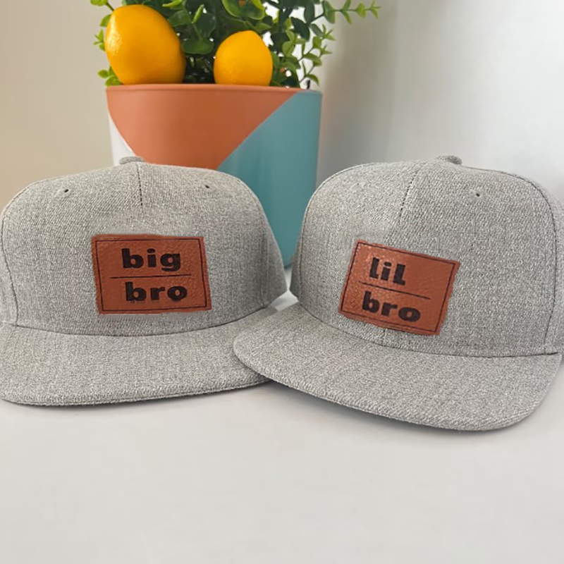 Personalized Infant Hat Big Bro Sis Engraved Toddler Hat 