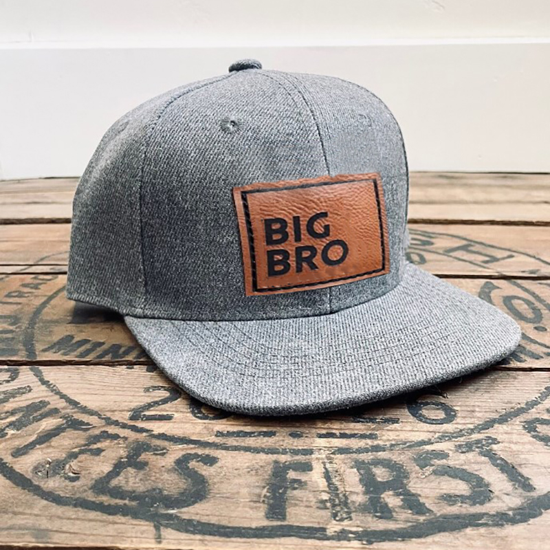 Personalized Infant Hat Big Bro Sis Engraved Toddler Hat 