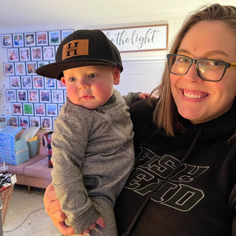 Custom Toddler Hat Personalized Infant Hat Engraved Toddler Hat 