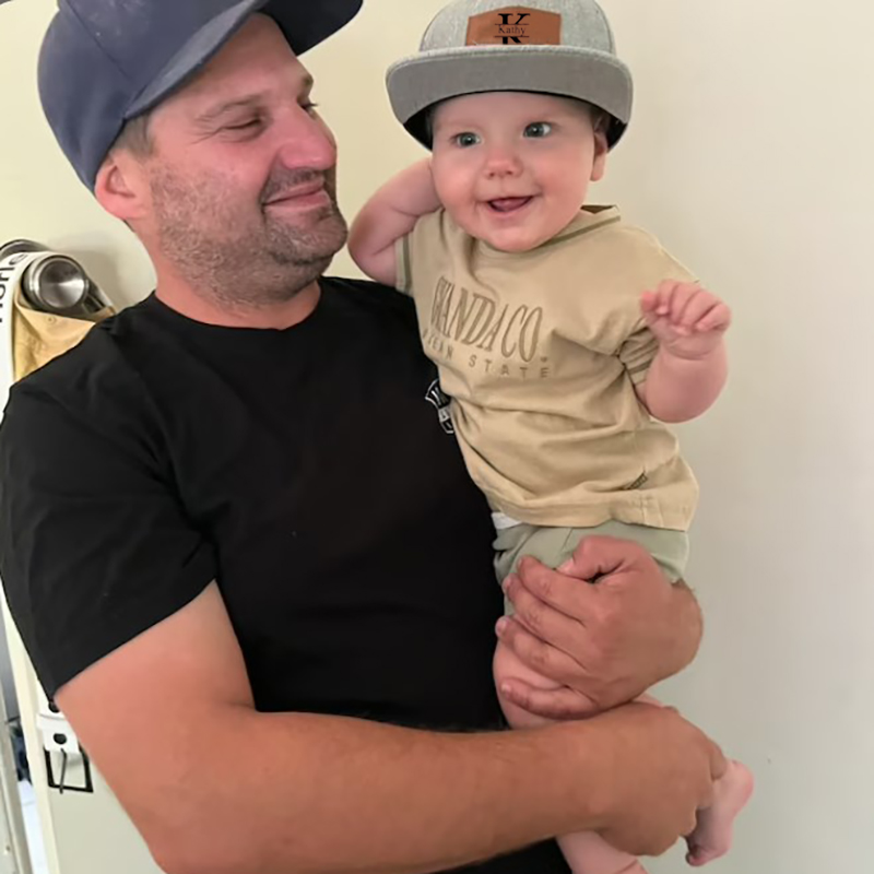 Custom Toddler Hat Personalized Infant Hat Engraved Toddler Hat 