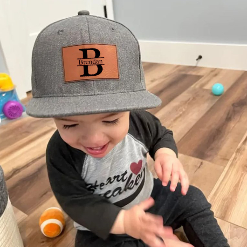 Custom Toddler Hat Personalized Infant Hat Engraved Toddler Hat 