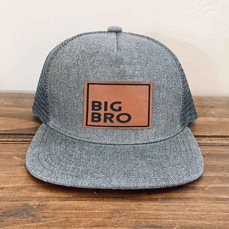 Personalized Infant Hat Big Bro Sis Engraved Toddler Hat 