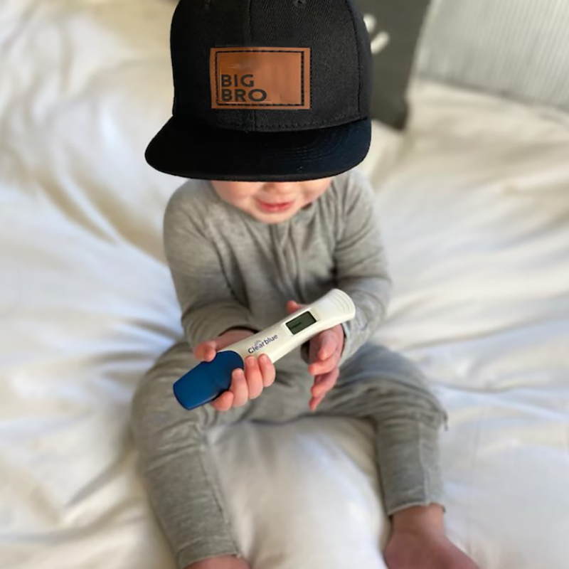 Personalized Infant Hat Big Bro Sis Engraved Toddler Hat 