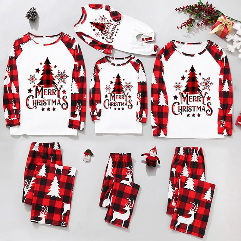 [Kid Pajamas]2023 Merry Christmas Xmas Hoilday Kids Pajamas Kidclothe