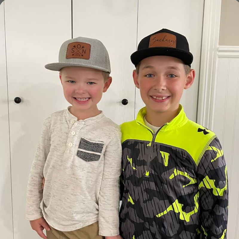 Engraved Dad or Son Baseball Cap, Custom Summer Outdoor Mesh hat