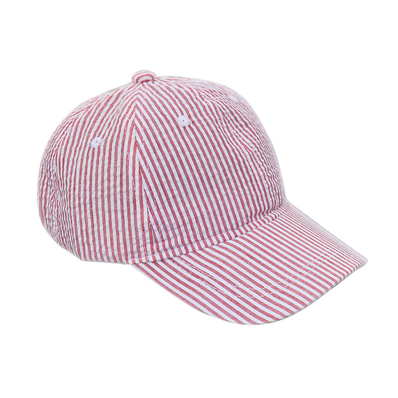 Personalized Kids Seersucker Baseball Hat,Custom Toddler Hats
