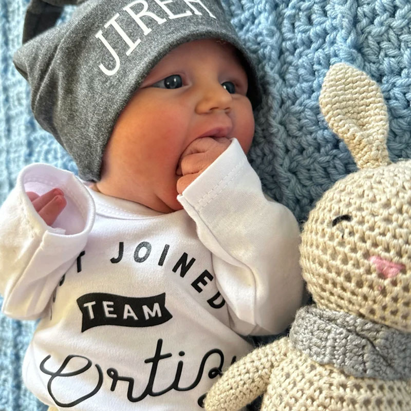 Named Just Joined Team Baby Outfit, Baby Boy Coming Home Outfit
