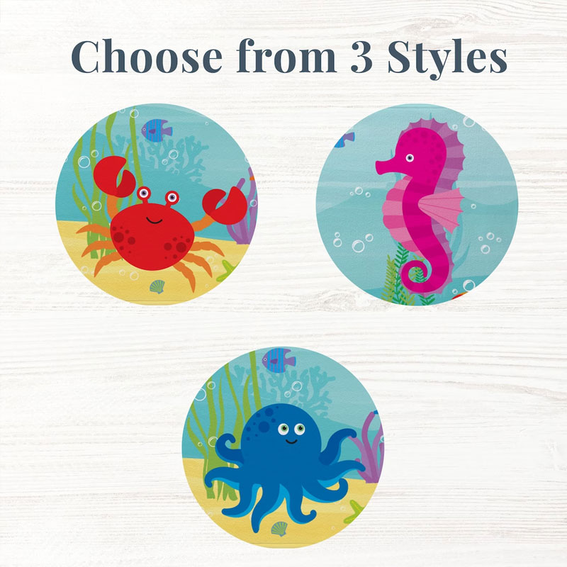 Personalized Kids Beach Towel, Fun Beach Designs, Gift For Girls Or Boys