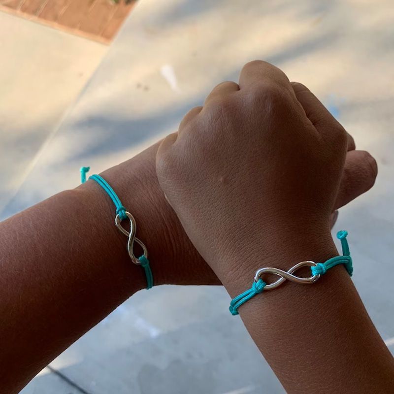 First Day of Kindergarten Mommy and Me Matching Bracelets, Anxiety Gift
