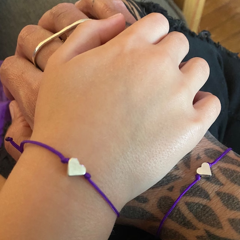 First Day of Kindergarten Mommy and Me Matching Bracelets, Anxiety Gift
