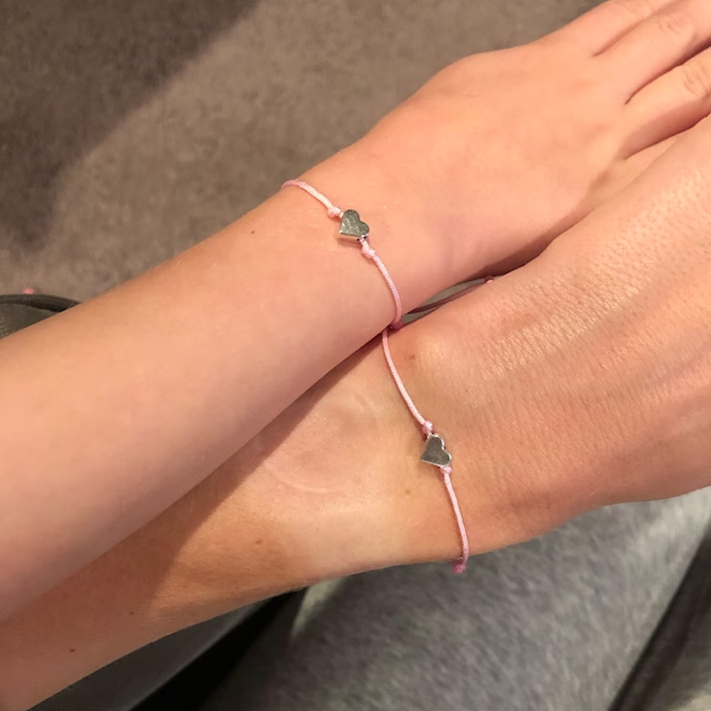 First Day of Kindergarten Mommy and Me Matching Bracelets, Anxiety Gift