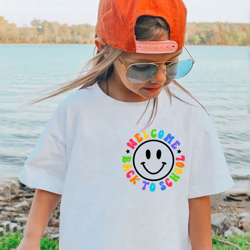 Welcome Back To School T-shirt, Retro First Day of School Shirt