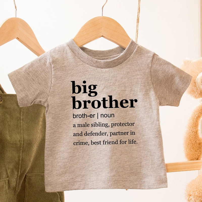 Funny Big Brother Shirt, Big Brother Definition Shirt, Partners in Crime