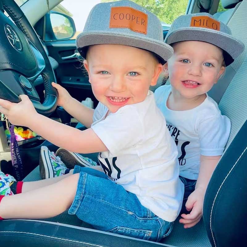 [Copy]Custom Hats Toddler Baby Kids Daddy & Me Hats Gift