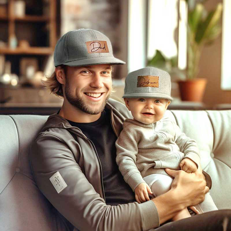 Personalized Toddler Hat, Father Hats,Custom Summer Infant Hat