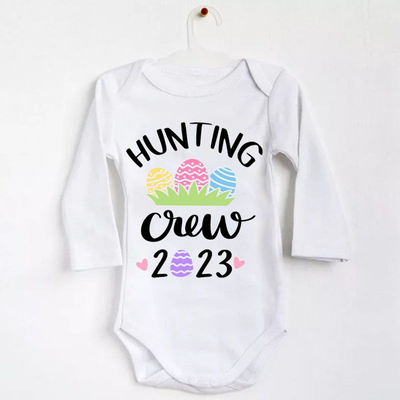 Happy Easter Hunting Bodysuit