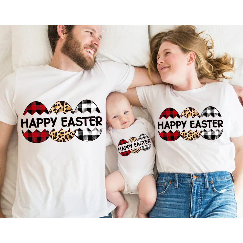 [Adult Tee] Happy Easter Eggs MaMa,Daddy Shirt