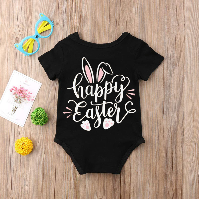 Happy Easter Cat's Paw Bodysuit