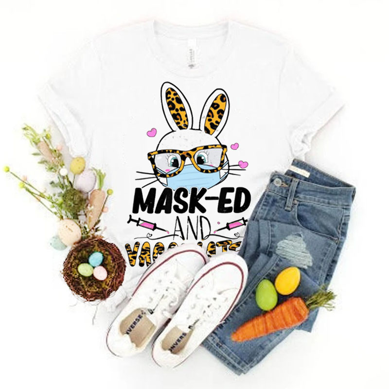 [Adult Tee] Happy Easter Mask-ed MaMa,Daddy Shirt