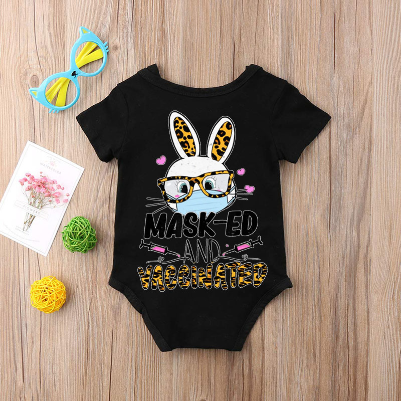 [Baby Bodysuit] Happy Easter Mask-ed Bodysuit