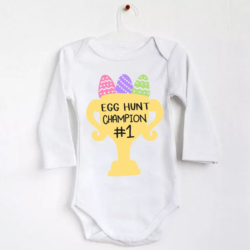 [Baby Bodysuit] Happy Easter Hunt Champion Bodysuit
