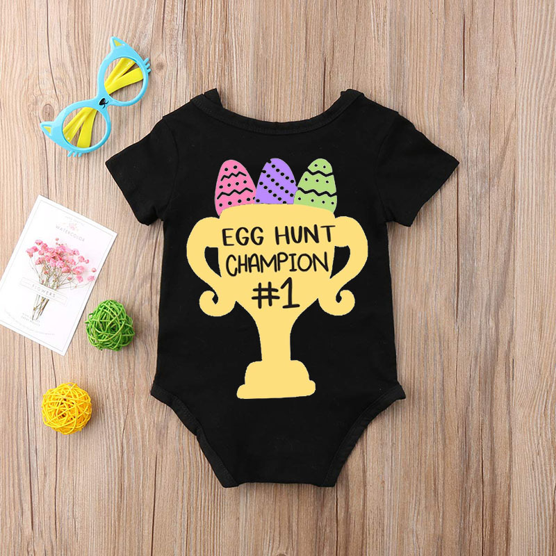 [Baby Bodysuit] Happy Easter Hunt Champion Bodysuit