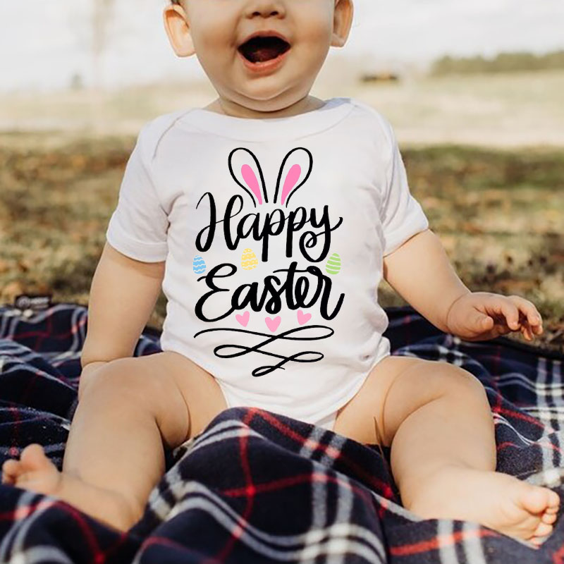 [Adult Tee] Happy Easter Rabbit's Ear MaMa,Daddy Shirt